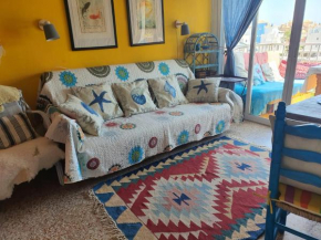 Beach apartment,two terraces,parking,WIFI